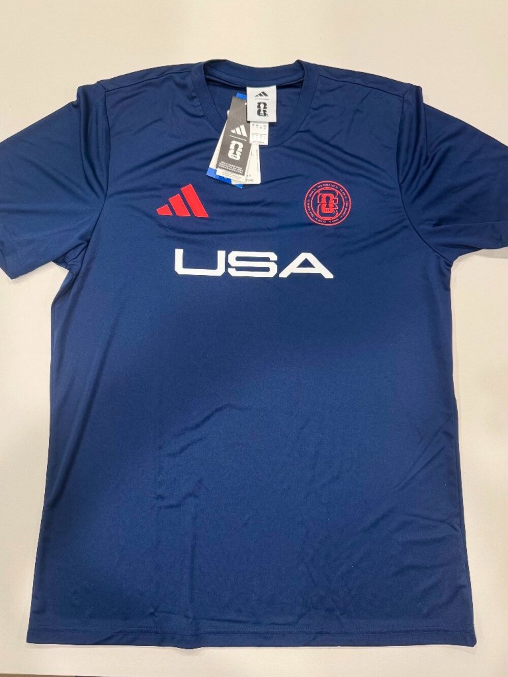 Adidas FIFA World Cup 2026 Jersey, USA, Navy, Men's Large, NWT
